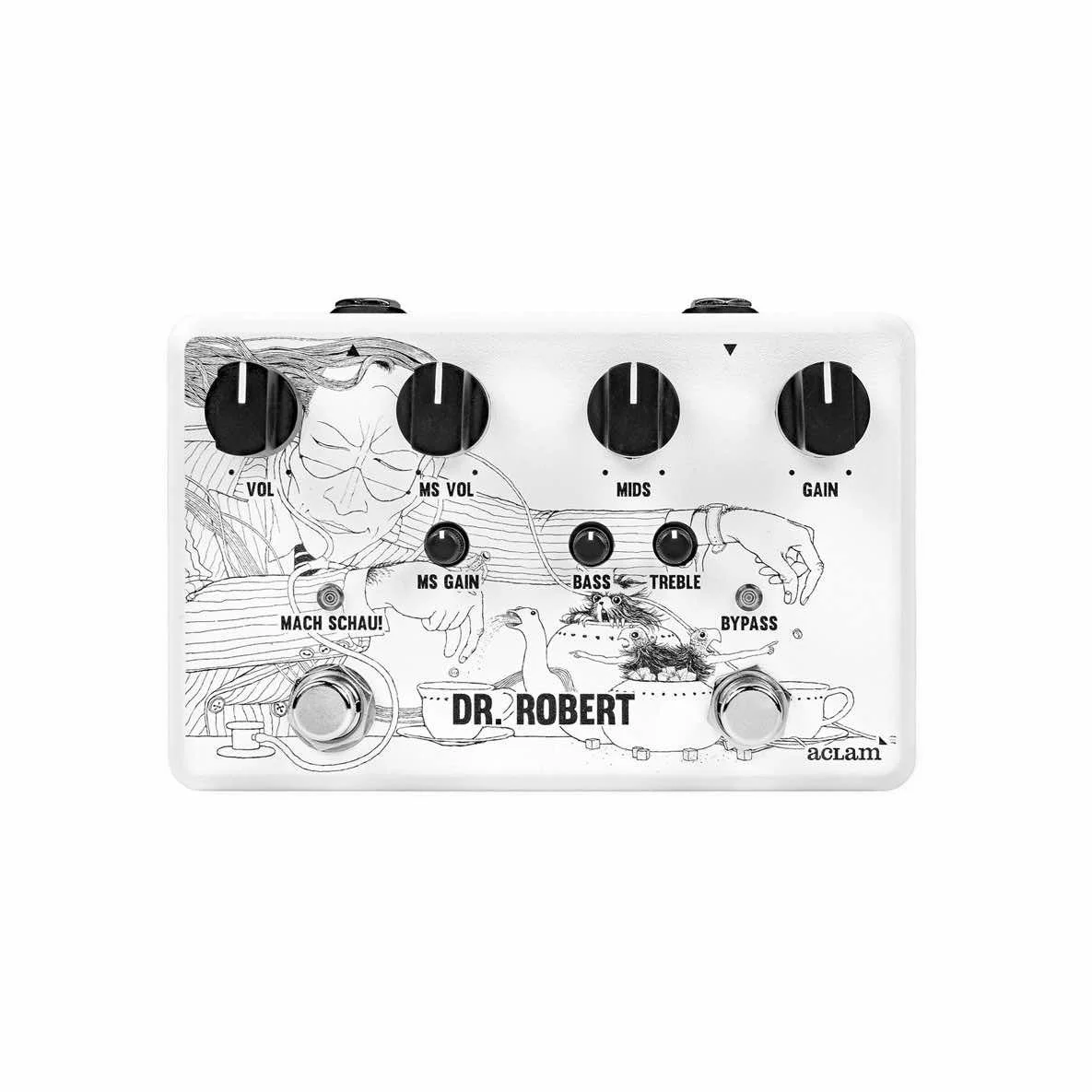 ACLAM GUITARS Dr. Robert v2 ビートルズ！ Aclam Guitars: DR. ROBERT Overdrive - YouTube